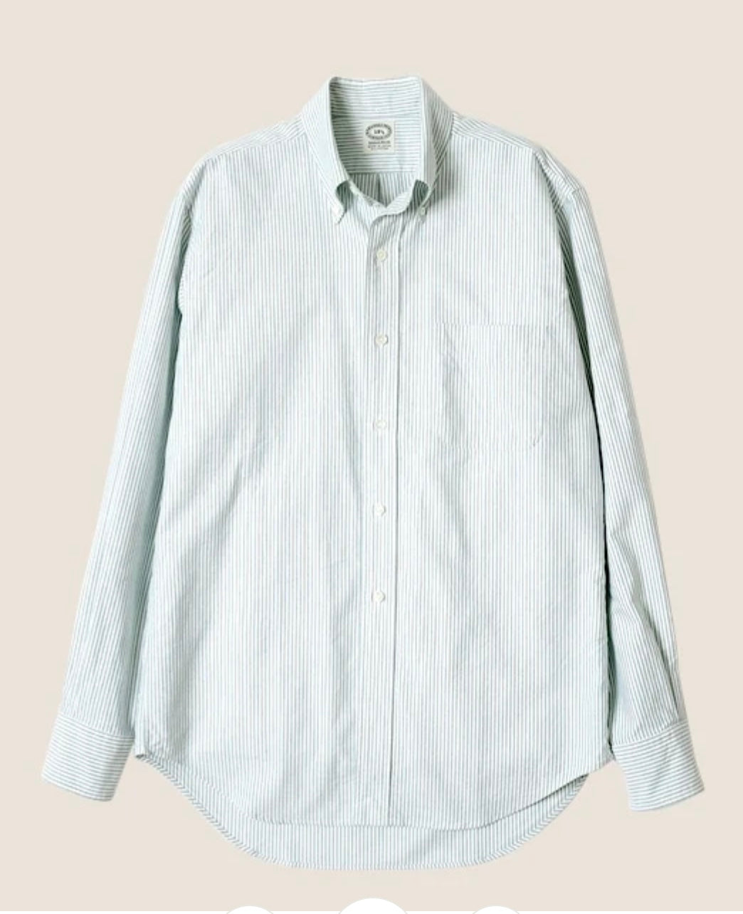 Kamakura Vintage Ivy University Stripes Shirt, Green