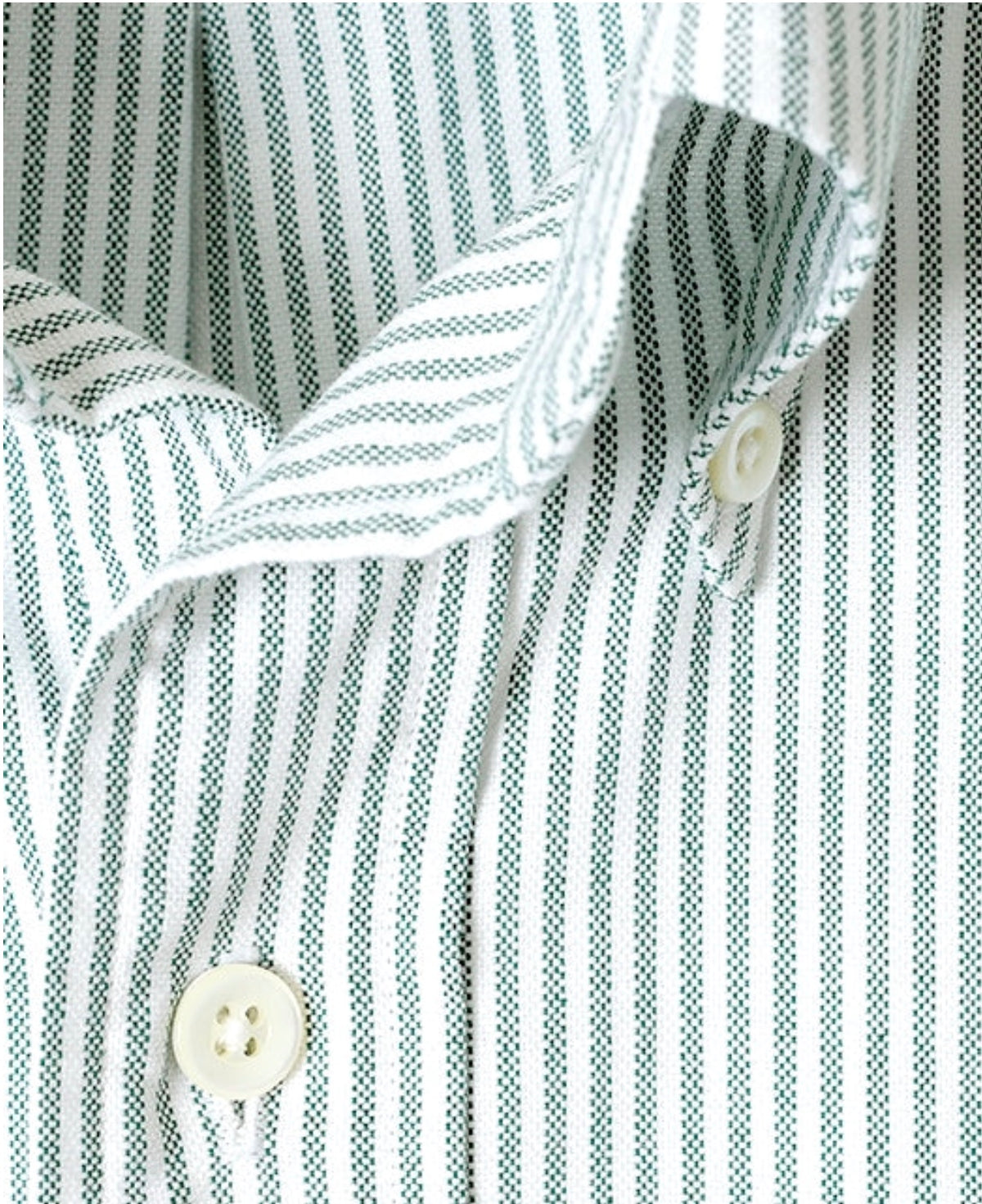 Kamakura Vintage Ivy University Stripes Shirt, Green