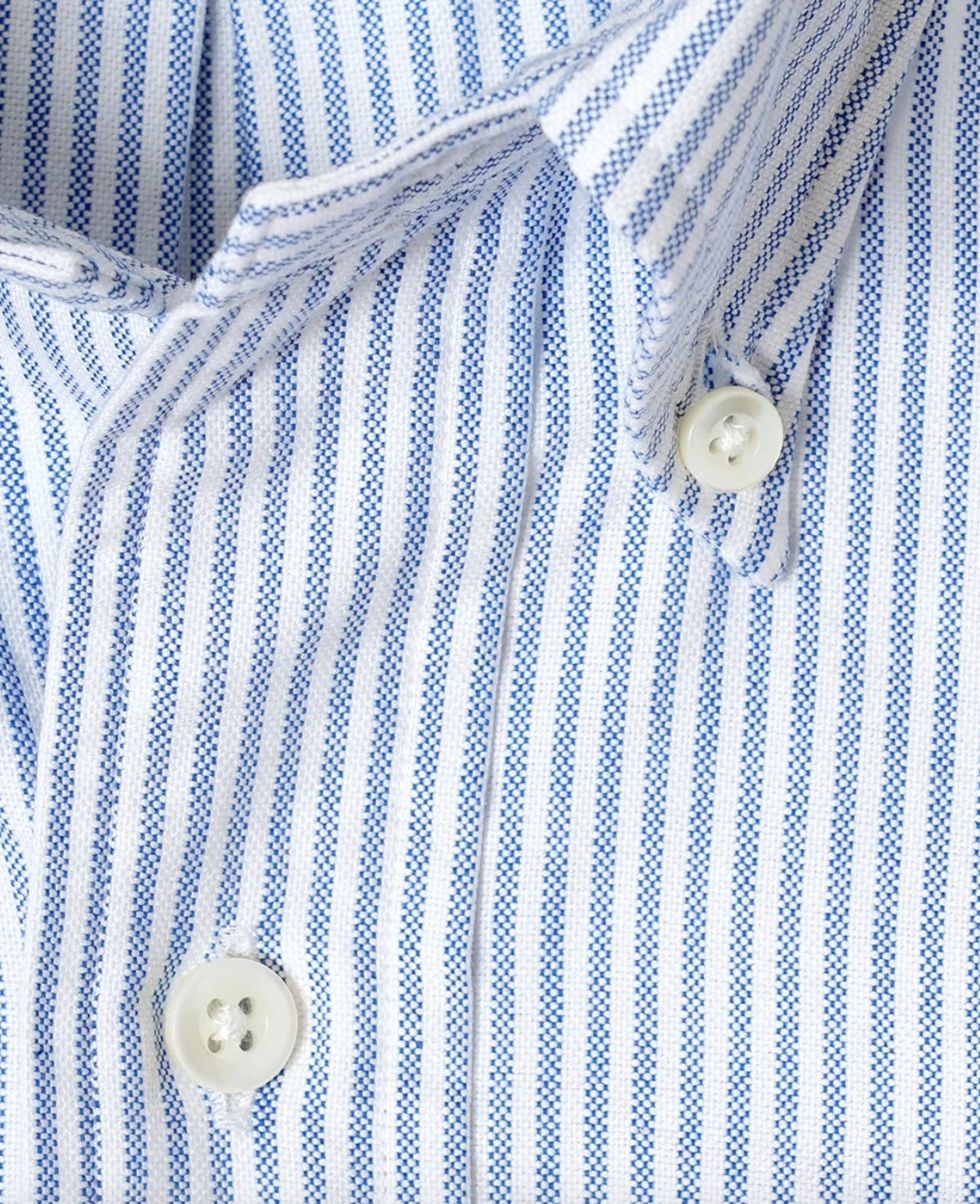 Kamakura Vintage Ivy University Stripes Shirt, Blue