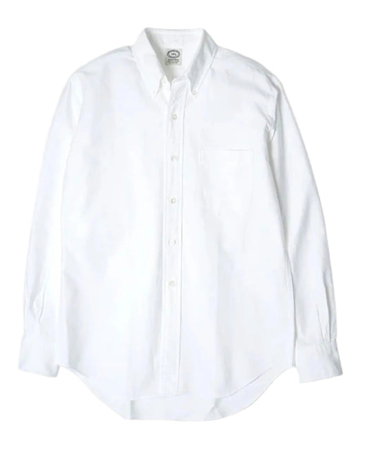 White button-up shirt on a white background