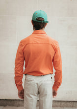 Load image into Gallery viewer, Fedeli &#39;Jason&#39; Giza Cotton Shirt, Blood Orange
