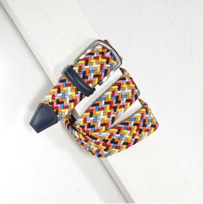 Anderson's Woven Belt (Classic Multi Colour)