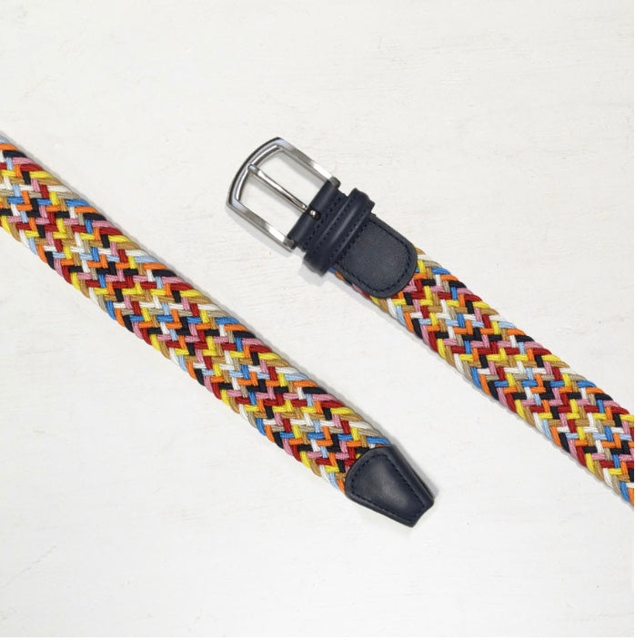 Anderson's Woven Belt (Classic Multi Colour)