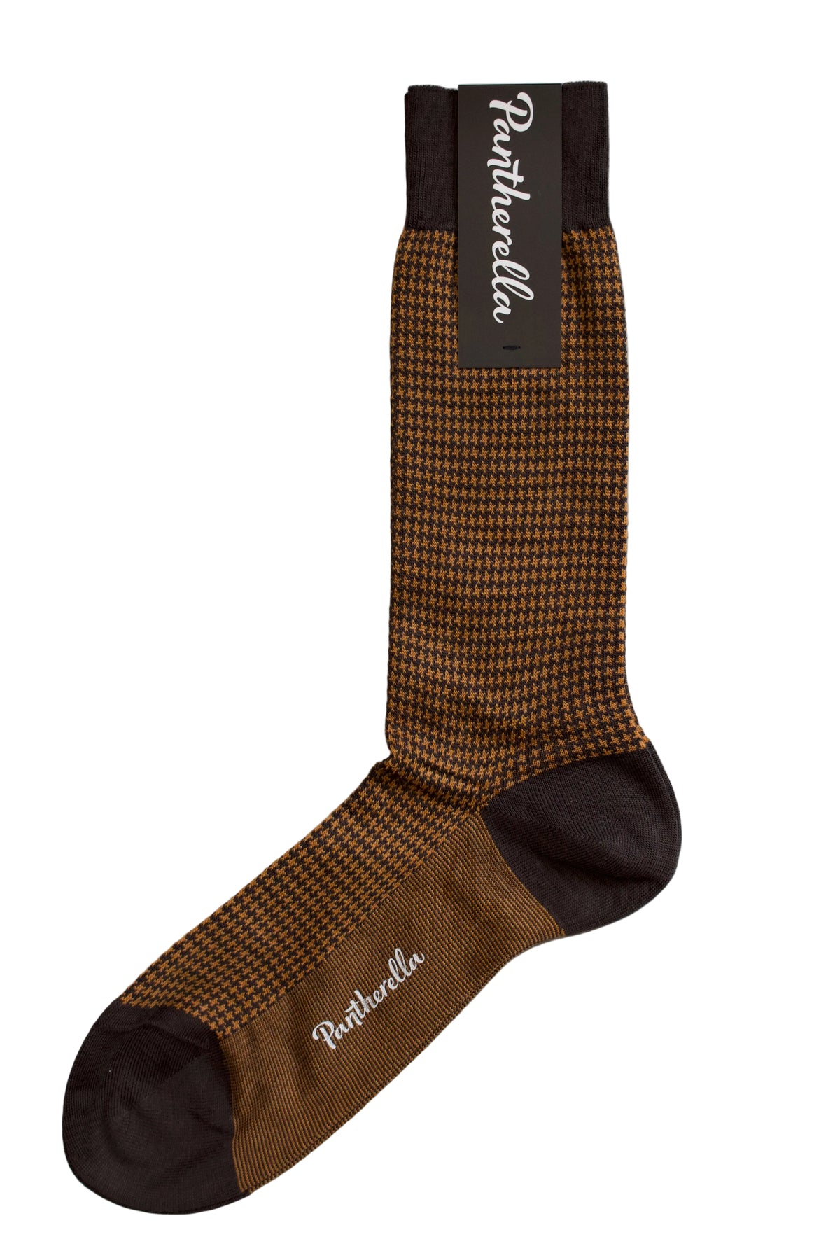 Pantherella Highbury,Merino Wool Socks Brown