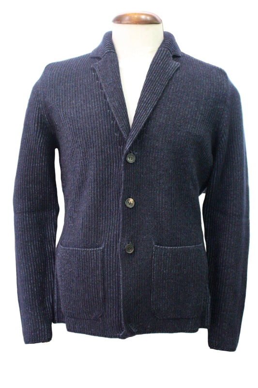 Slowear Knitted wool ribbed Jacket
