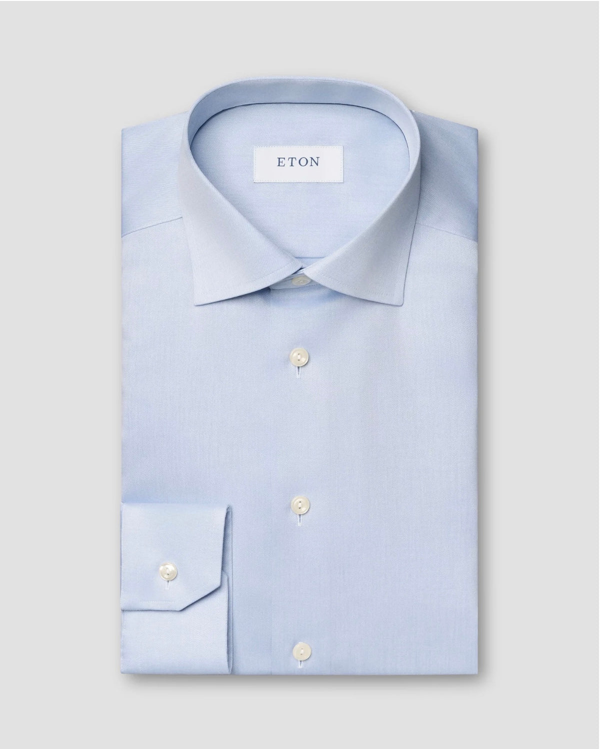 Eton Slim Fit Light Blue Signature Twill Shirt