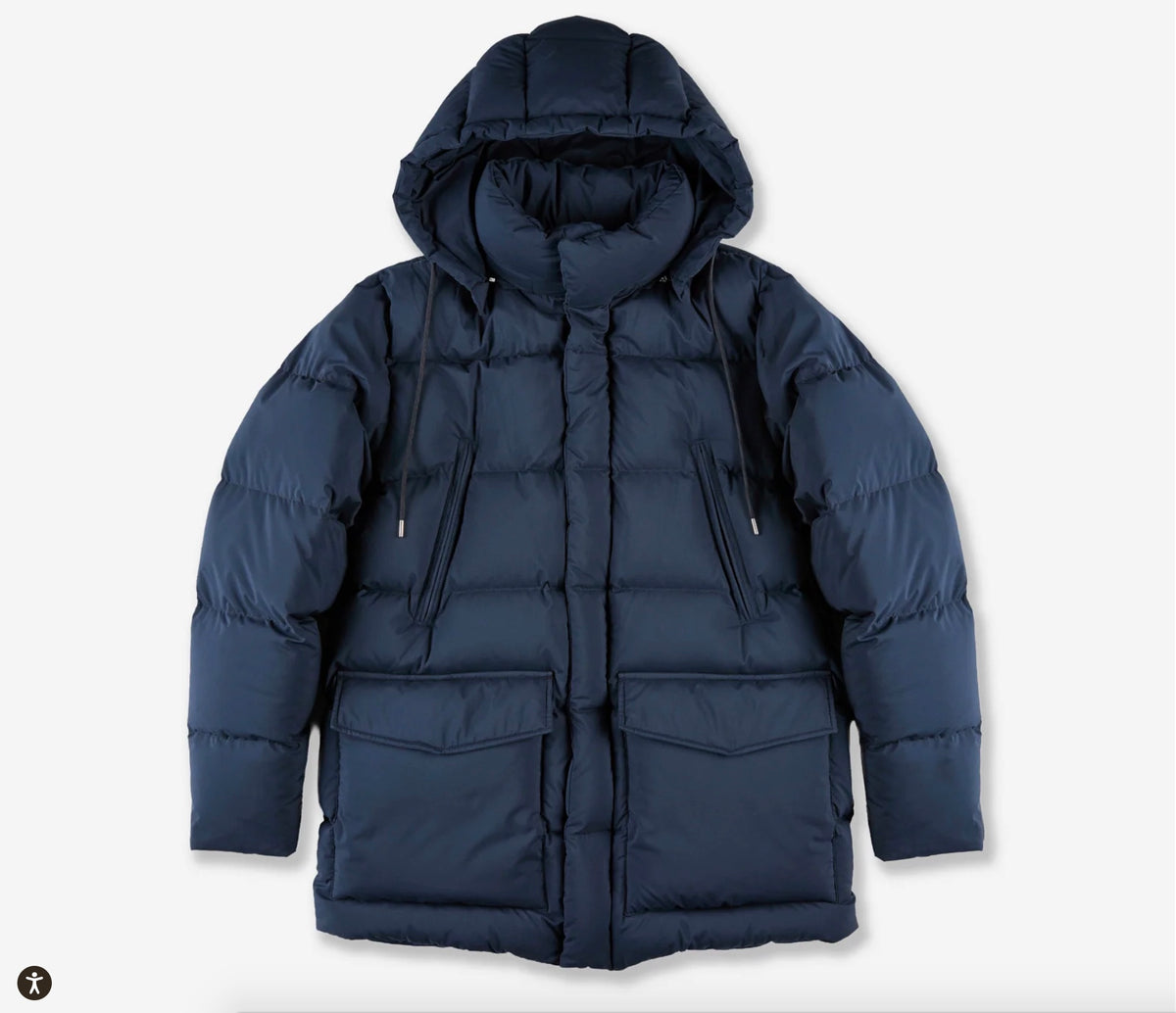 Slowear Montedoro Technical Padded Down Coat