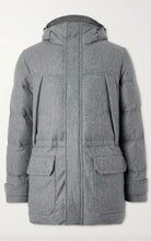 Load image into Gallery viewer, Montedoro &#39;Rainwool&#39; comfort fit Parka jacket
