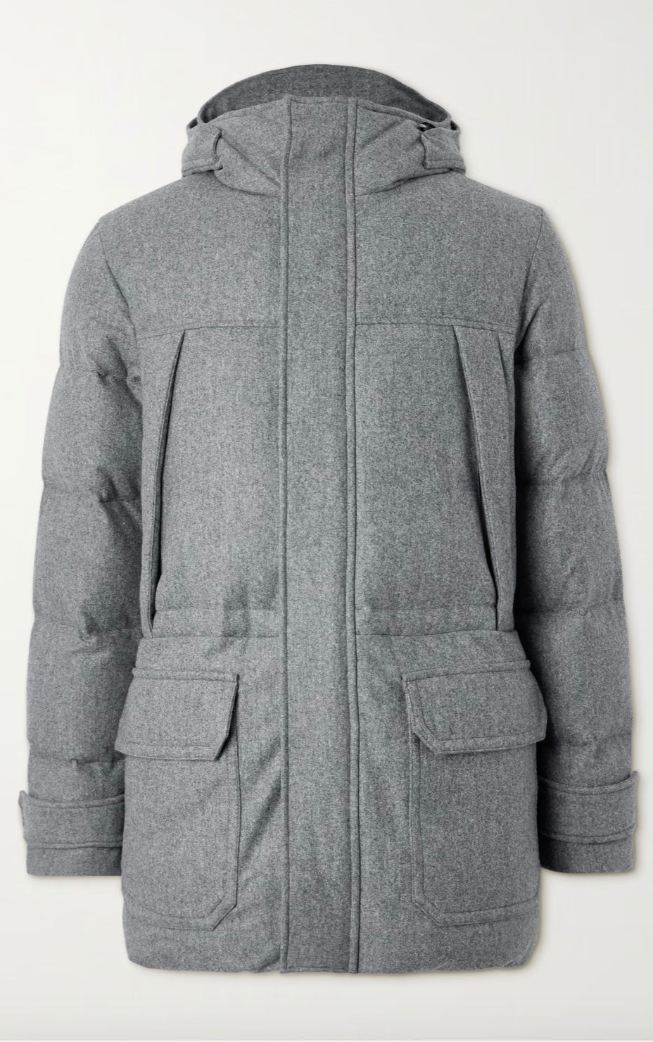 Montedoro 'Rainwool' comfort fit Parka jacket