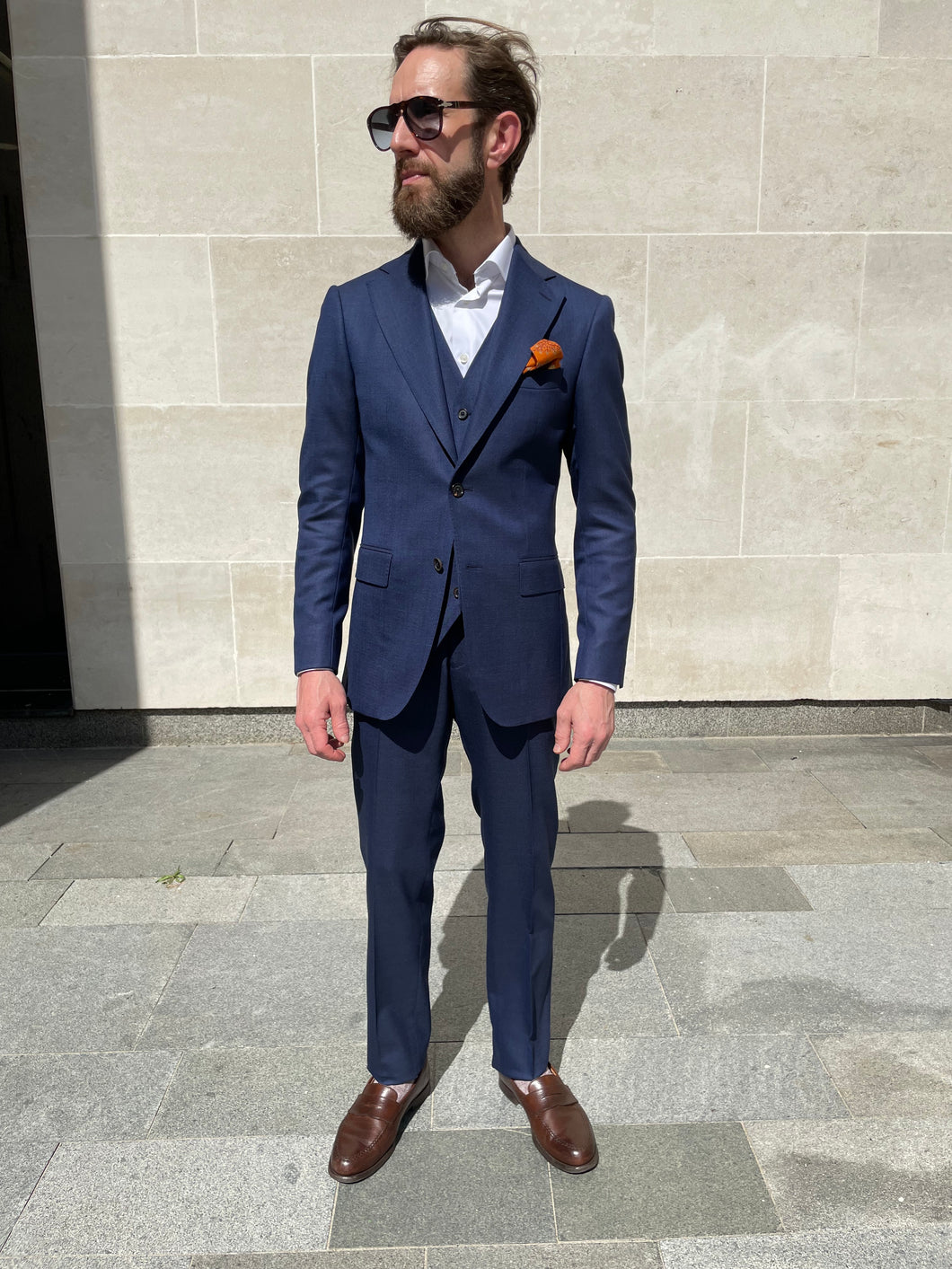 DE&S LIGHTWEIGHT WOOL TAILORED SUIT