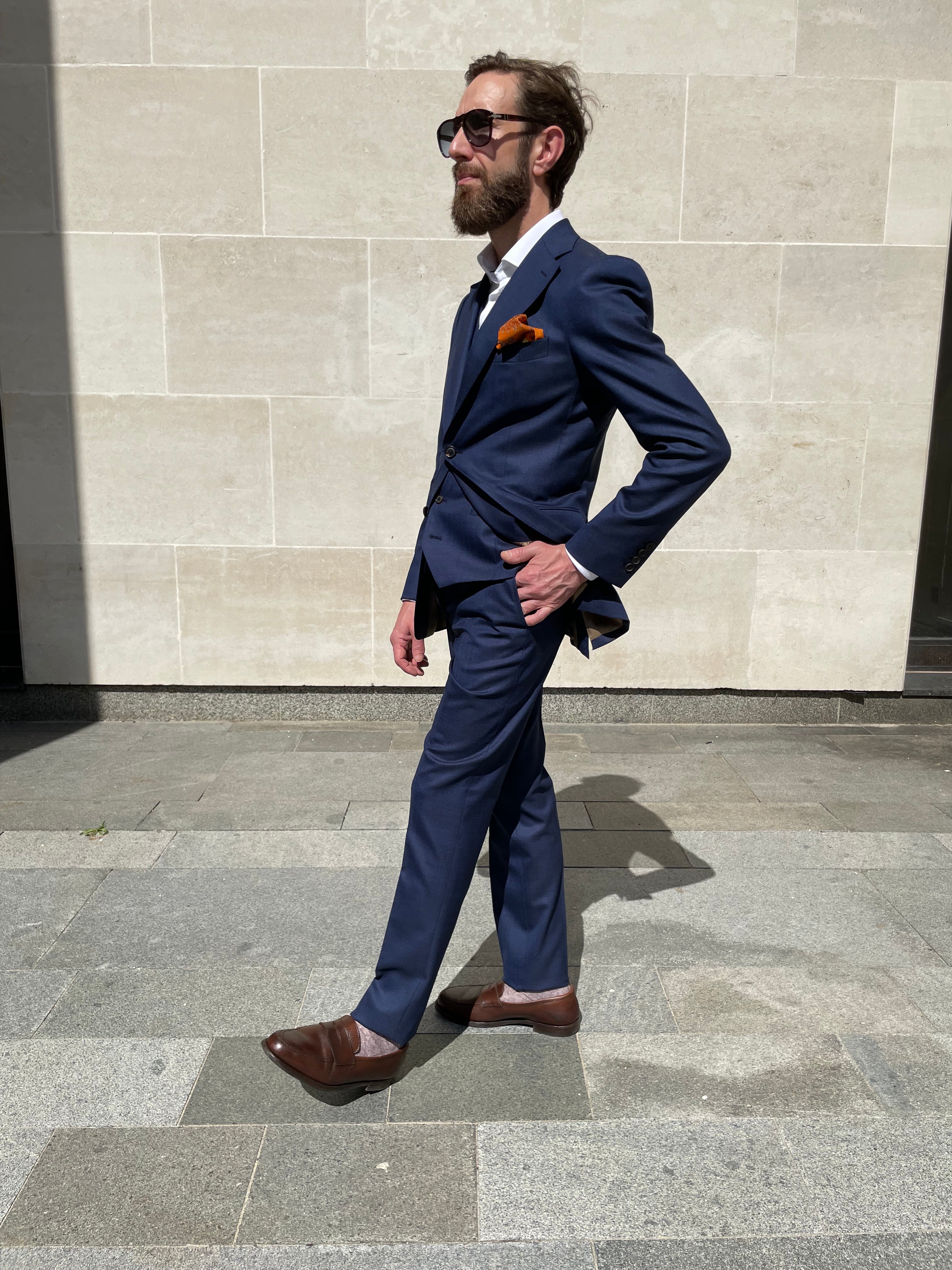 DE&S LIGHTWEIGHT WOOL TAILORED SUIT