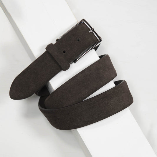 Anderson's Classic Brown Suede Belt
