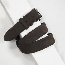 Load image into Gallery viewer, Anderson&#39;s Classic Brown Suede Belt
