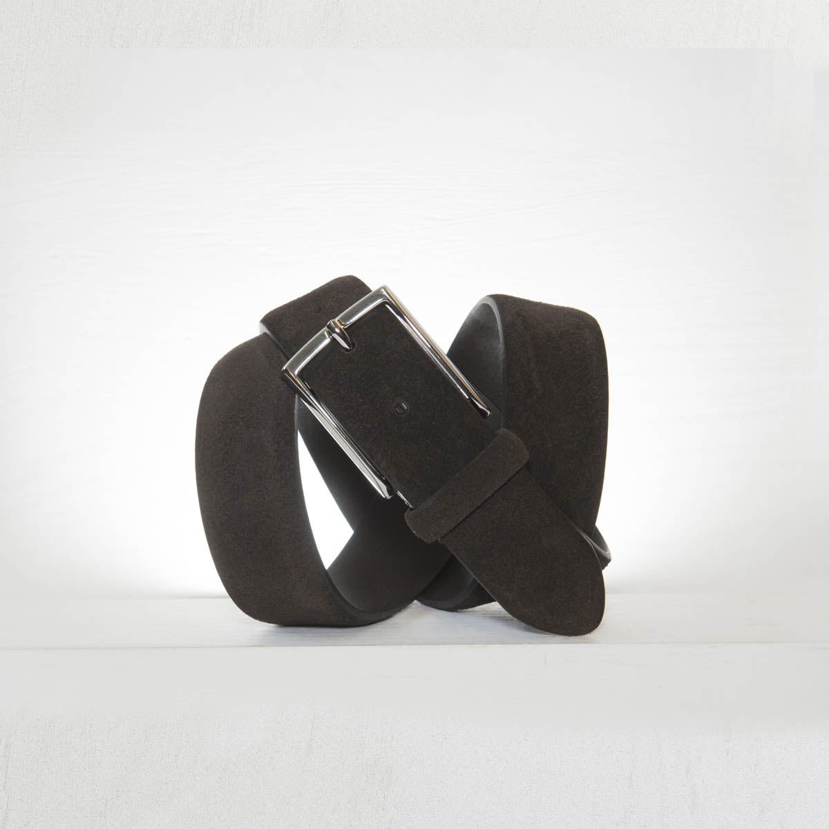 Anderson's Classic Brown Suede Belt