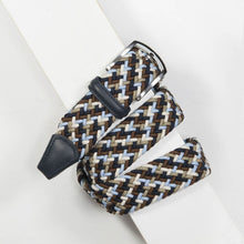 Load image into Gallery viewer, Anderson&#39;s Woven Belt (Navy Multicolour)
