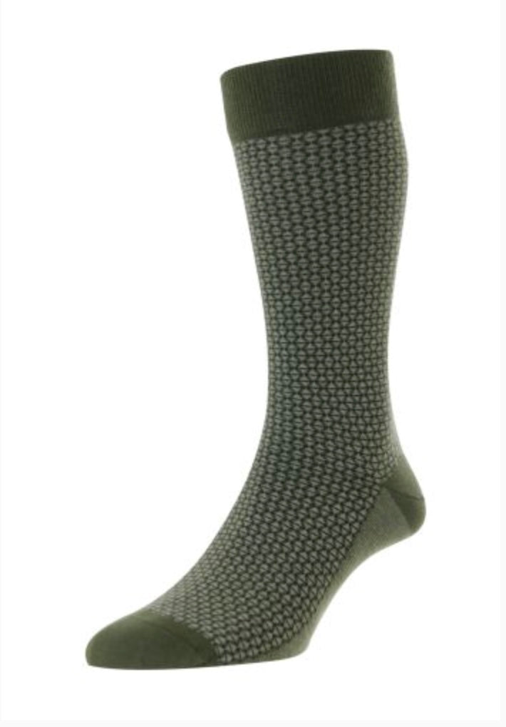 Pantherella Elgar Socks (Olive)