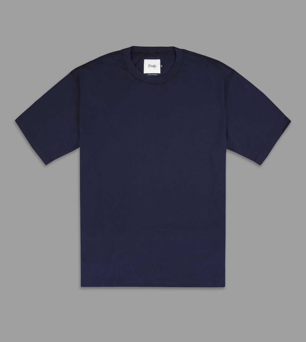 Drake's T-Shirt (Navy)