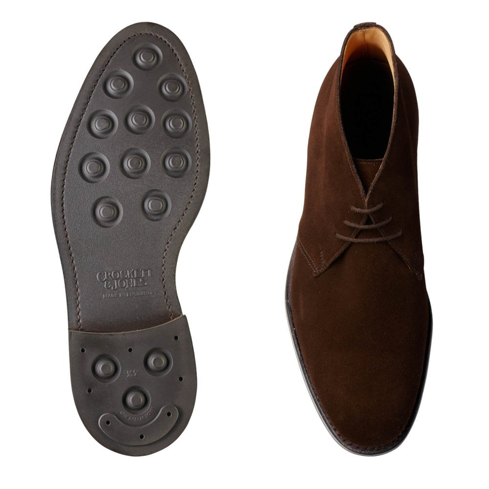 Crockett & Jones Chiltern (Dark Brown Suede)