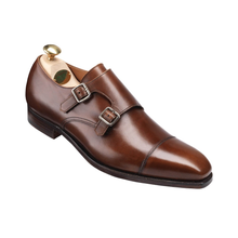 Load image into Gallery viewer, Crockett &amp; Jones Lowndes (Dark Brown Burnished Calf)
