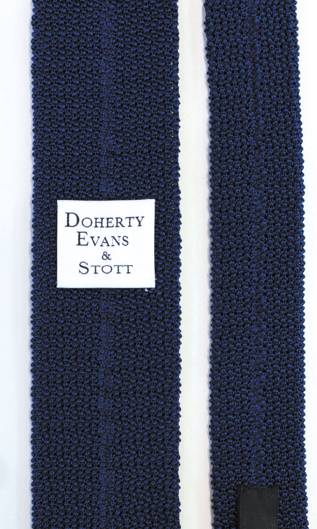 Knitted Silk Tie (Blue)