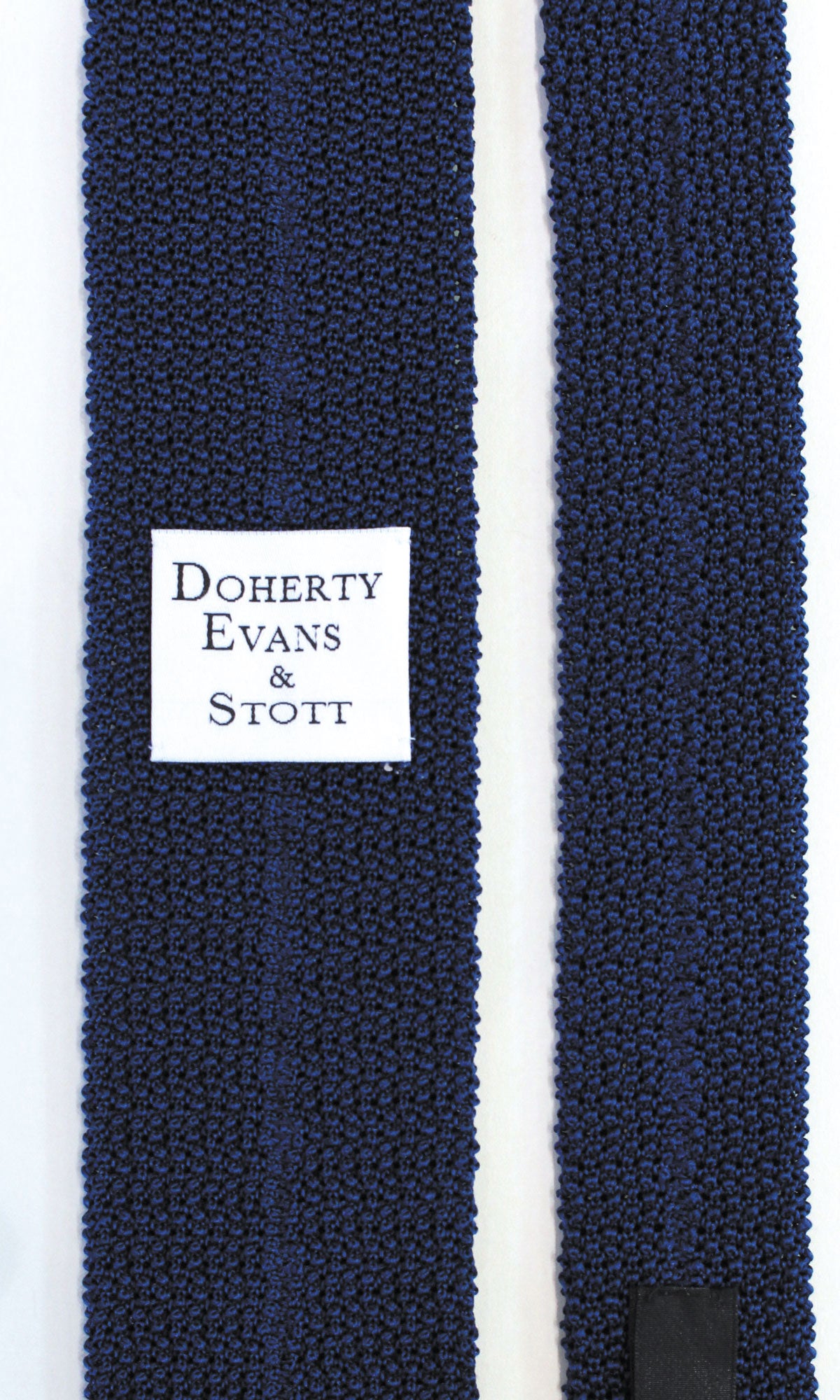 Knitted Silk Tie (Blue)