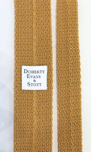 Load image into Gallery viewer, Knitted Silk Tie (Gold)
